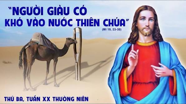 THỨ BA TUẦN 20 THƯỜNG NIÊN - NĂM A